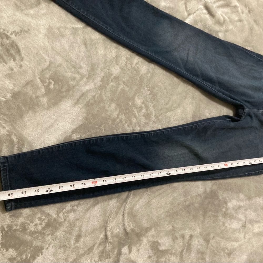 Good American Women’s Good Legs Jeans 8/29 Blue Skinny Jeans High Waist Stretch - Picture 15 of 16